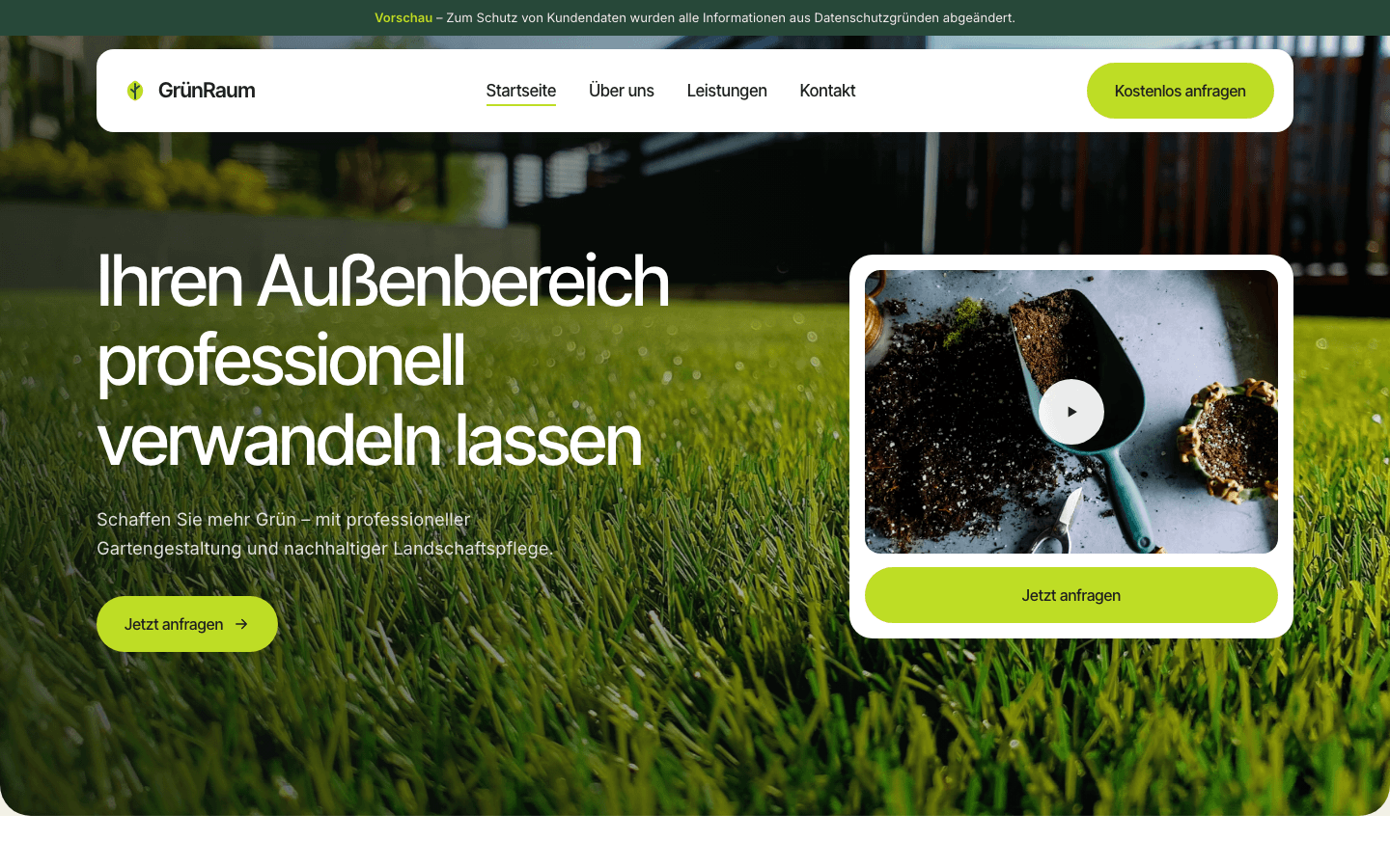 Garten- & Landschaftsbau - Garten- & Landschaftsbau