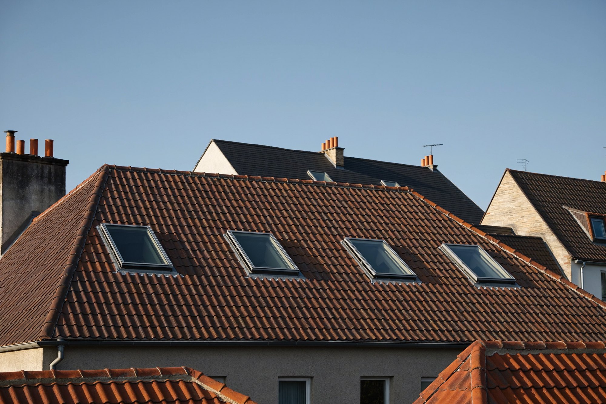 Dachausbau mit Dachfenstern