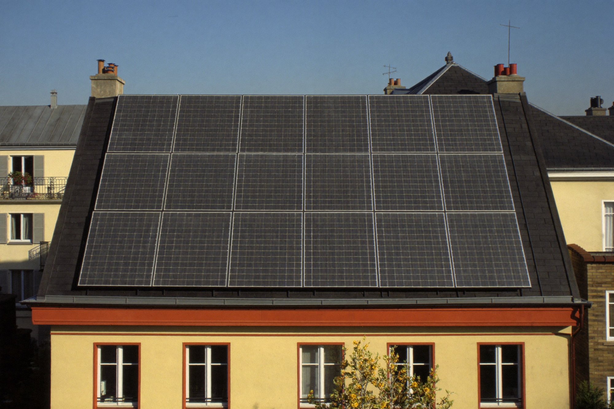 Photovoltaik auf Satteldach