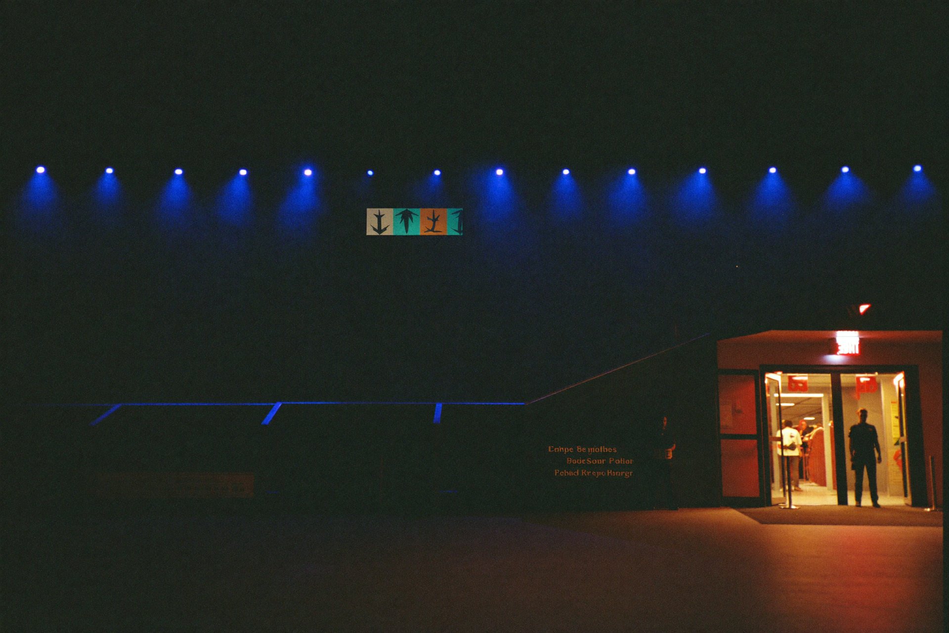 Veranstaltung mit Bühnenlicht